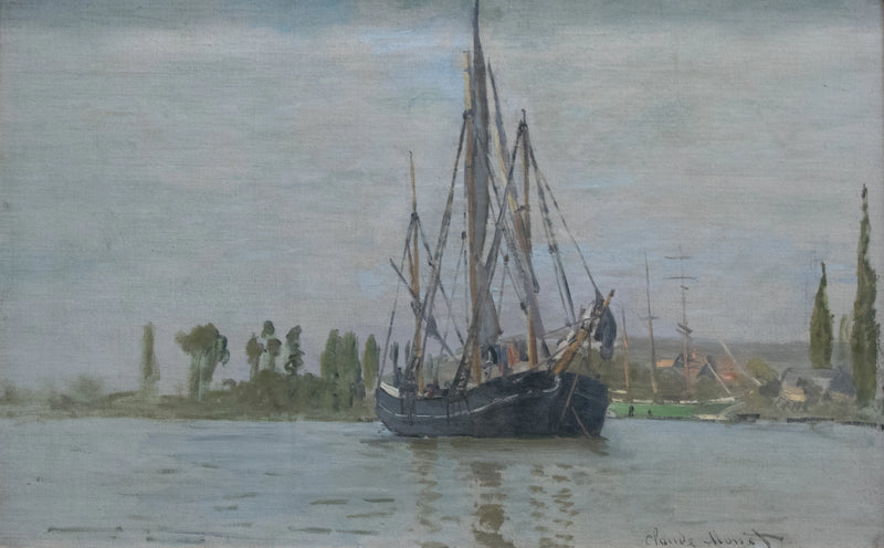 Gezeitenjäger vor Anker W207 - Claude Monet