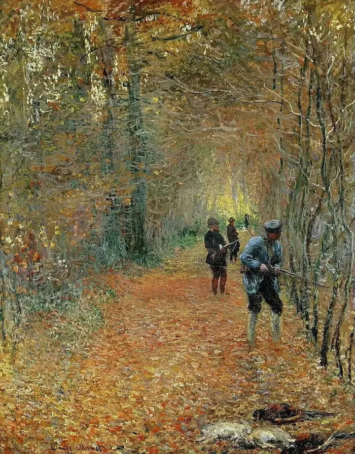 Die Jagd W433 - Claude Monet