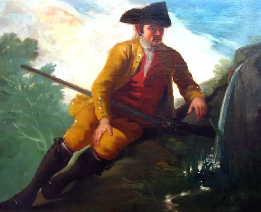 Jäger an einer Quelle - Francisco de Goya