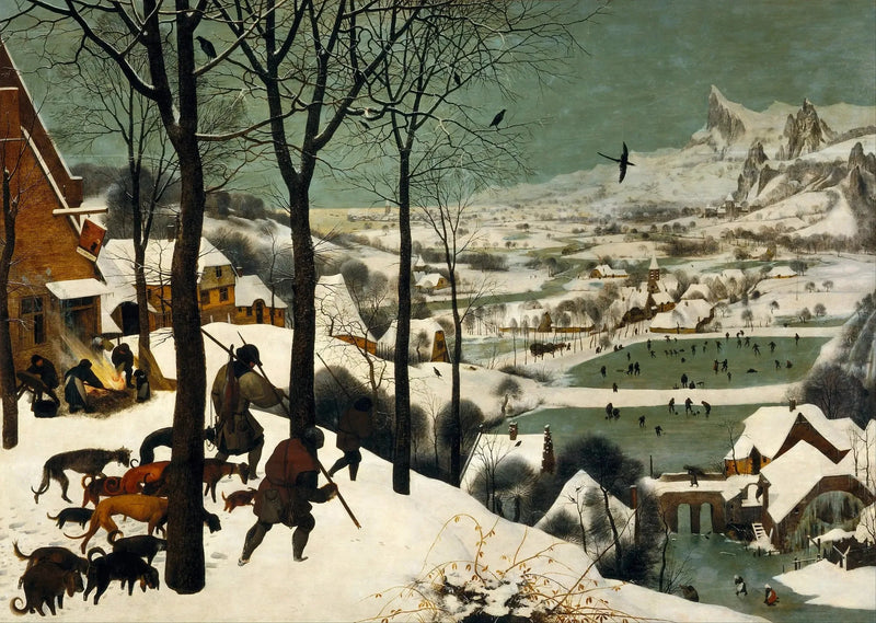 Jäger im Schnee - Pieter Brueghel der Ältere