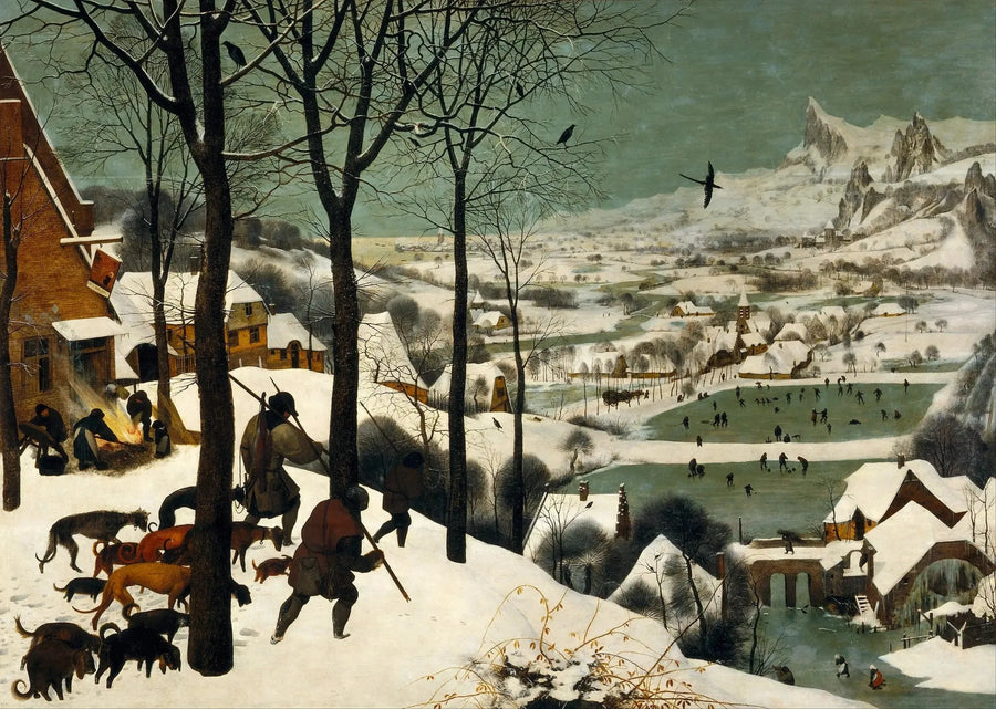 Jäger im Schnee - Pieter Brueghel der Ältere