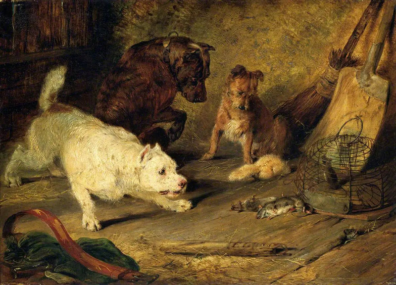 Rattenjäger - Edwin Henry Landseer