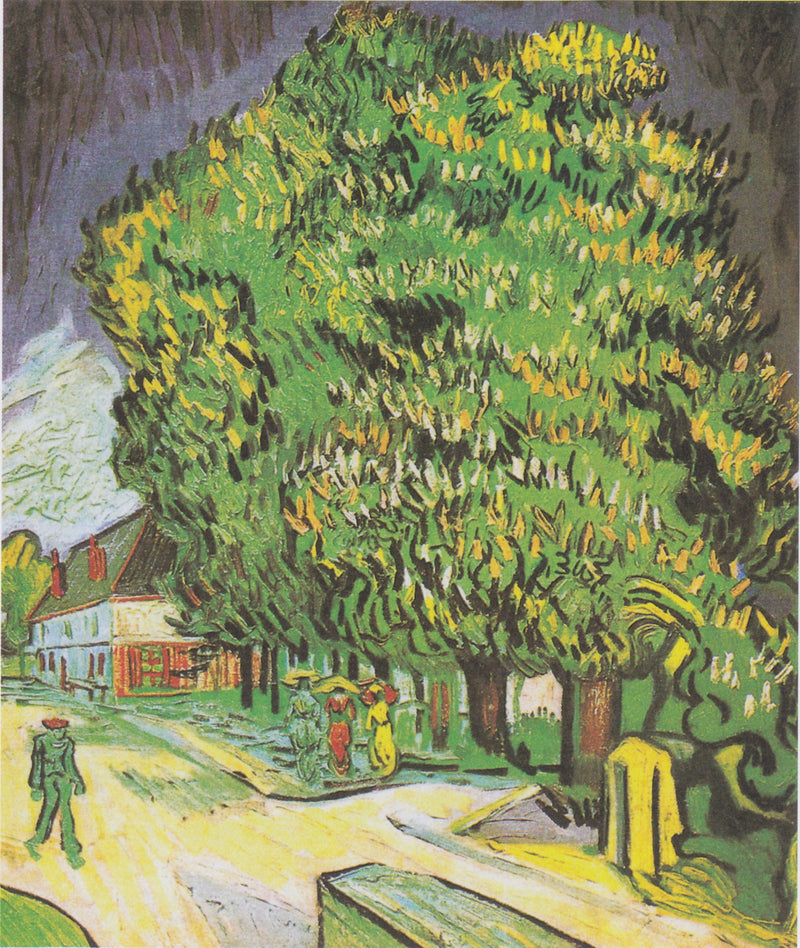 Blühende Kastanienbäume - Vincent van Gogh
