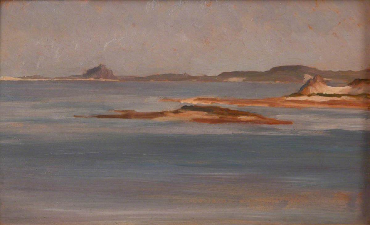 Château de Bamburgh Northumberland - Frederic Leighton - Alpha Reproduction