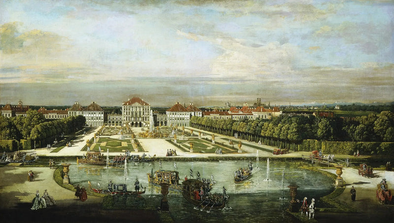 Schloss Nymphenburg, München - Canaletto