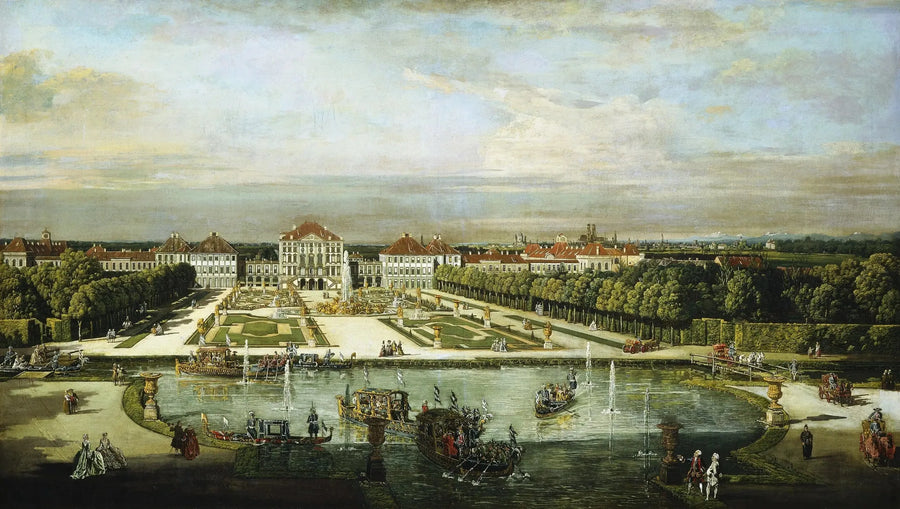 Schloss Nymphenburg, München - Canaletto