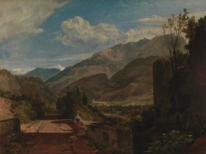 Schloss Saint-Michel, Bonneville, Savoyen - J. M. W. Turner