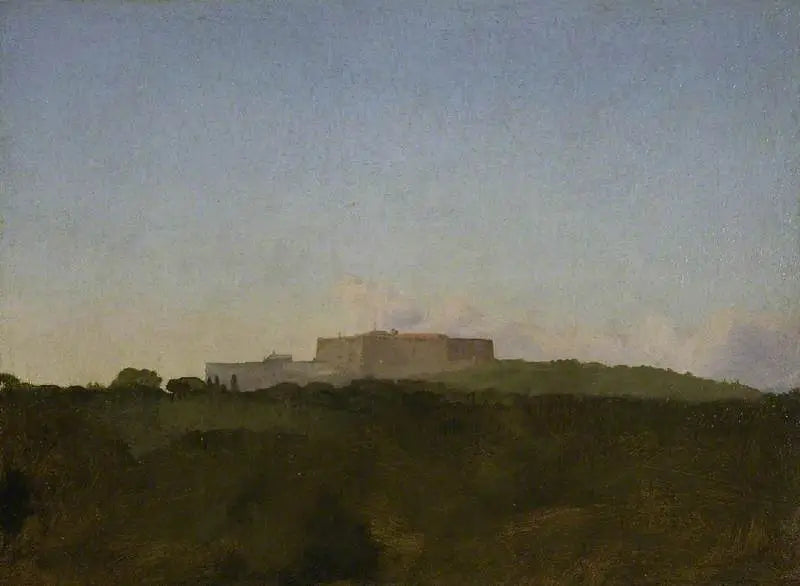 Château Sant'Elmo, depuis Capodimonte - Edgar Degas image 1 tableau peint à l’huile sur toile