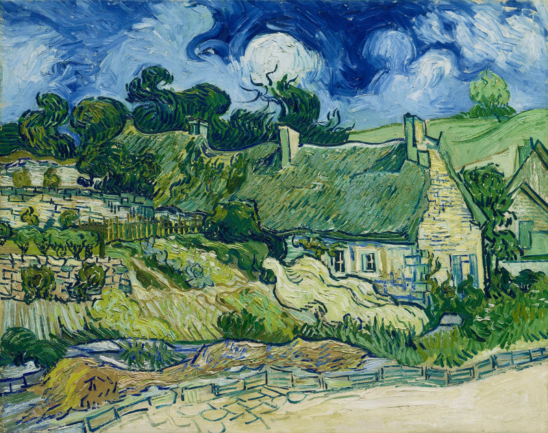 Chaumes de Cordeville - Vincent van Gogh