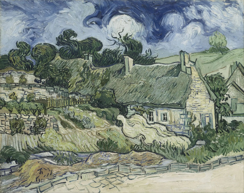 Chaumes de Cordeville - Vincent van Gogh