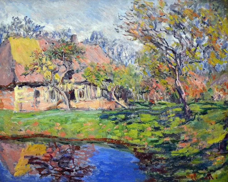 Normannisches Häuschen - Claude Monet