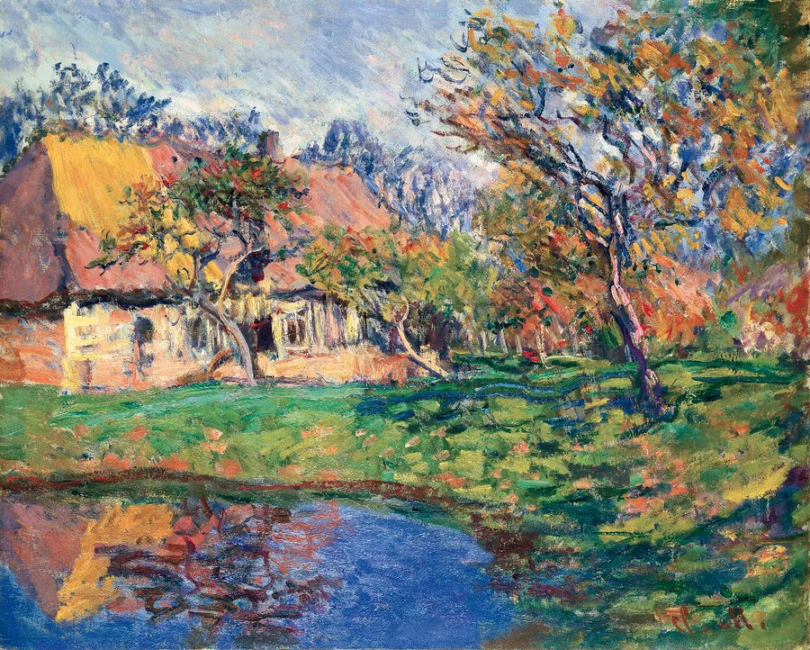 Normannisches Häuschen - Claude Monet