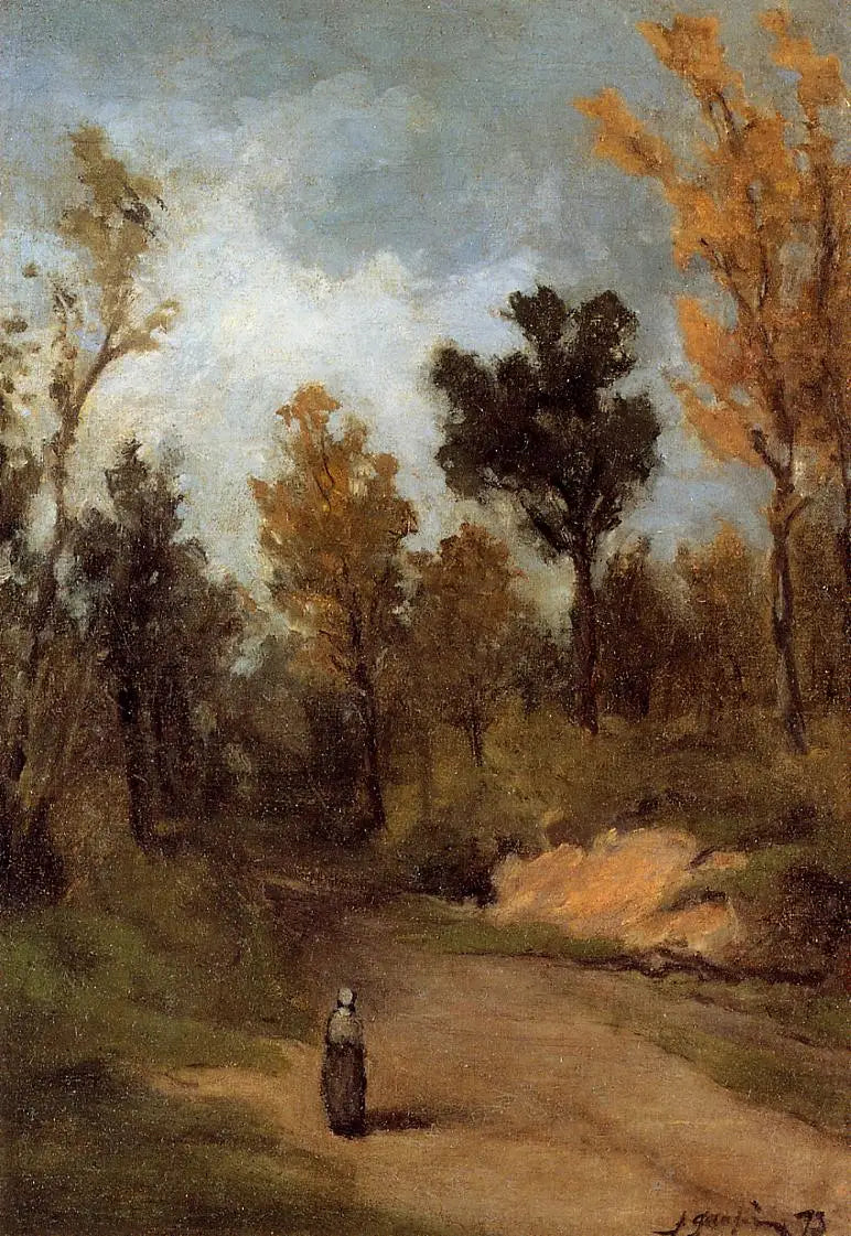 Weg im Wald - Paul Gauguin