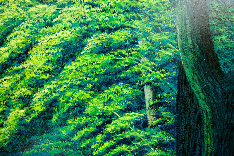 Weg im Grünen Wald  | 130 x 190 cm