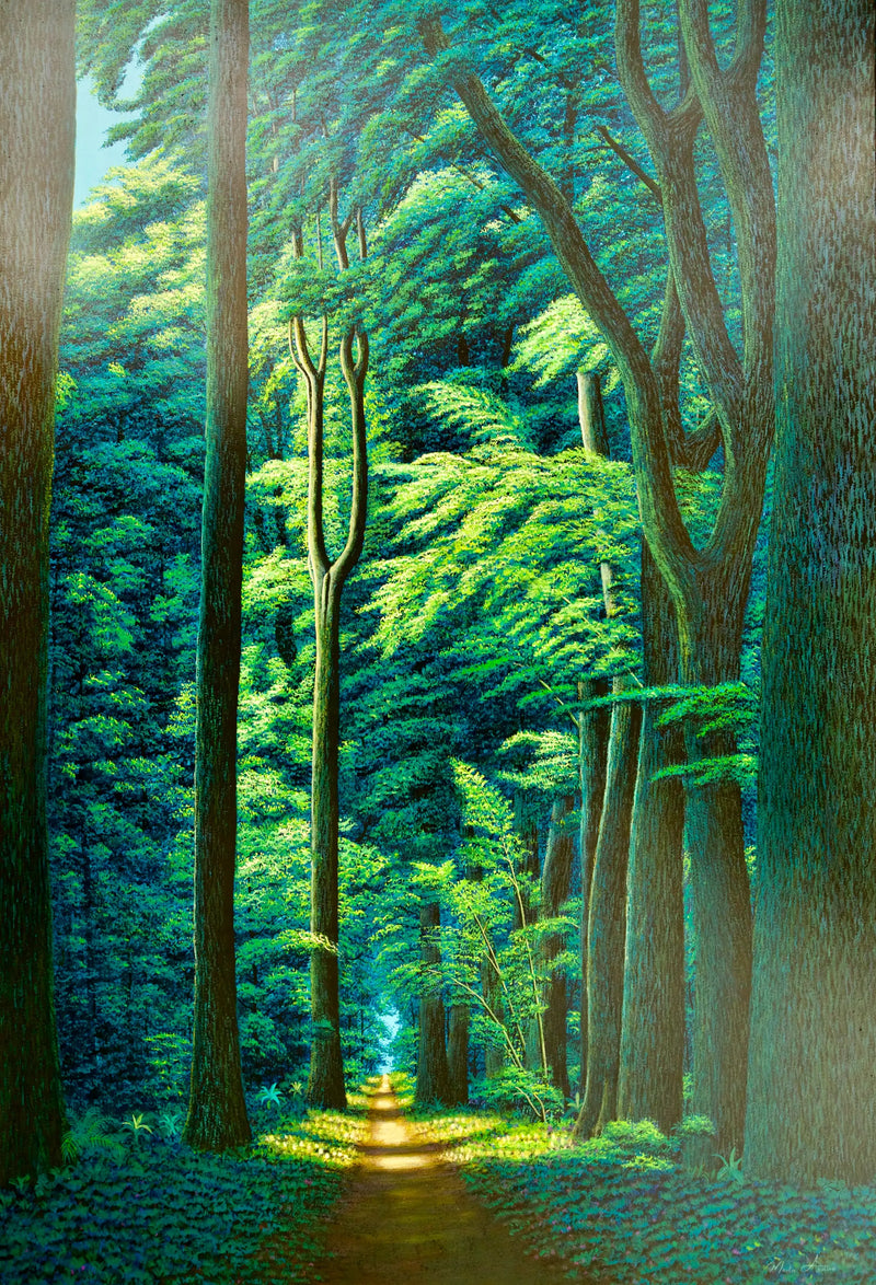 Weg im Grünen Wald  | 130 x 190 cm