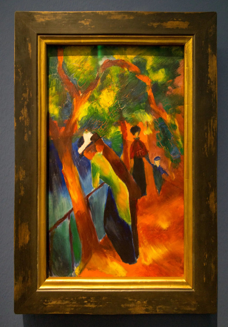 Sonniger Weg - August Macke