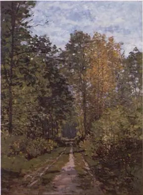 Waldweg - Claude Monet