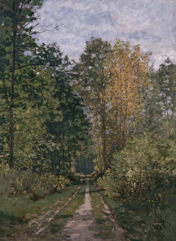 Waldweg - Claude Monet