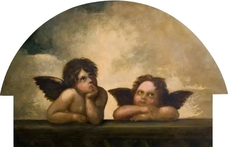 Cherubinen der Sixtinischen Madonna - Raphael Sanzio