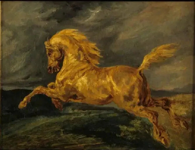 Galoppierendes Pferd - Théodore Géricault