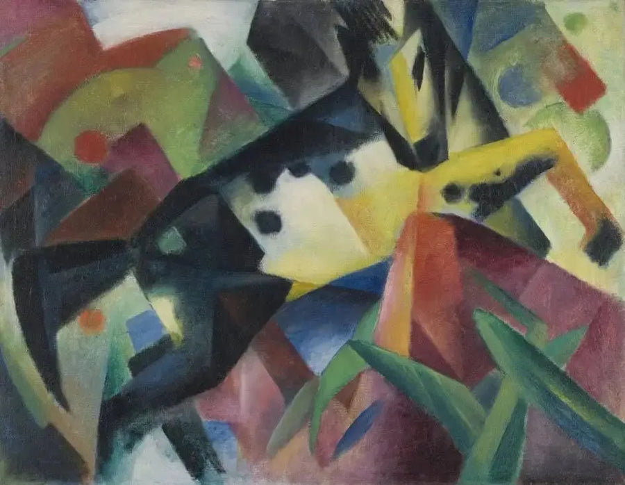 Springendes Pferd - Franz Marc