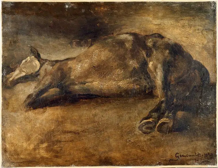 Totes Pferd - Théodore Géricault