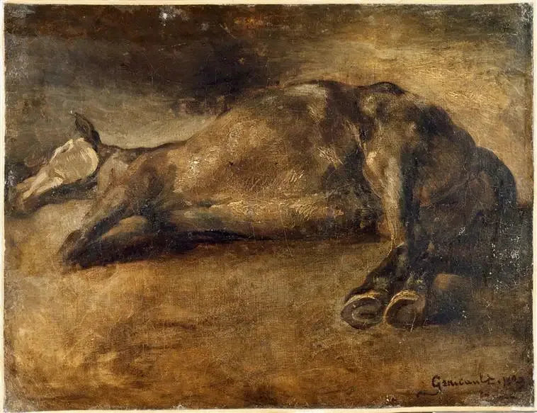 Totes Pferd - Théodore Géricault