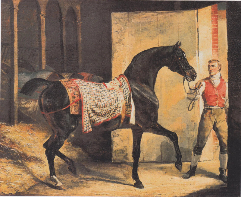 Pferd, das den Stall verlässt - Théodore Géricault