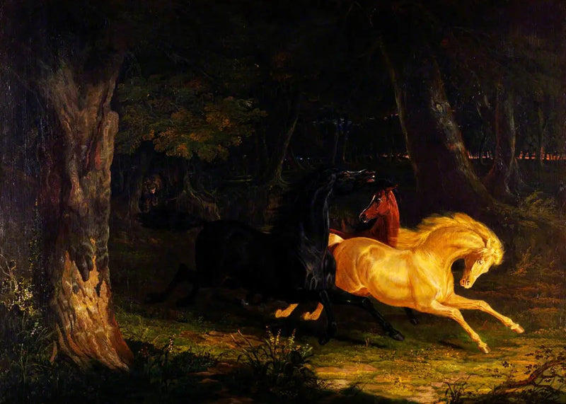 wilde Pferde - John Frederick Herring, Sr.