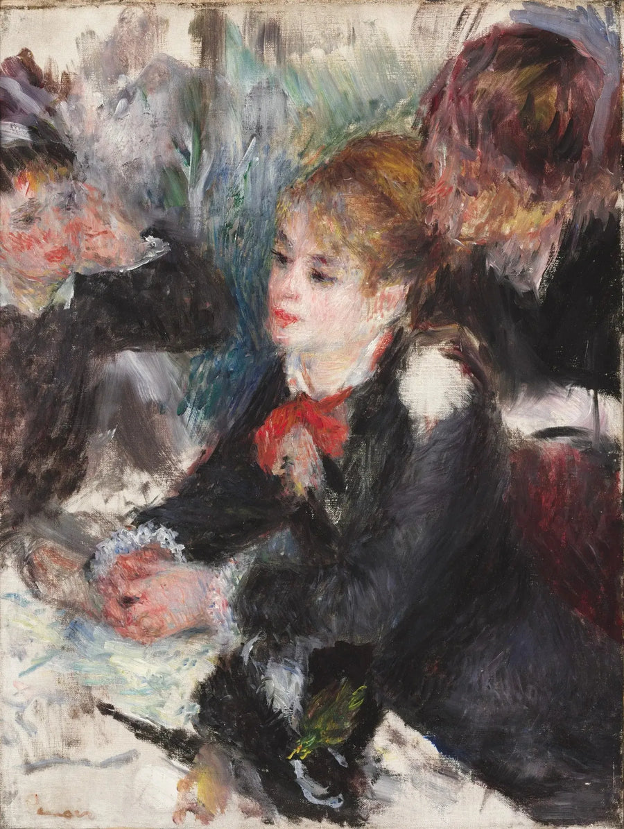 Bei der Hutmacherin - Pierre-Auguste Renoir