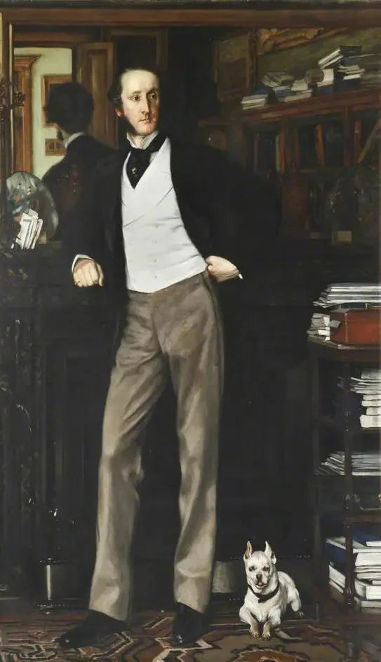Chichester Samuel Parkinson-Fortescue (1823–1898), Baron Carlingford und 2. Baron Clermont - James Tissot