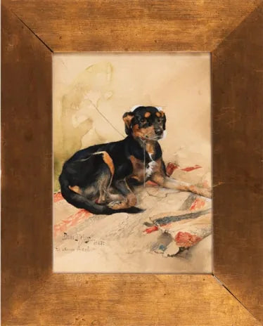 Ruhender Jagdhund - Bruno Liljefors