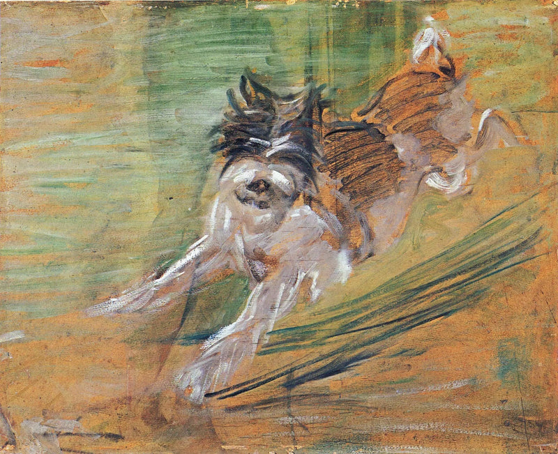 Springender Hund - Franz Marc