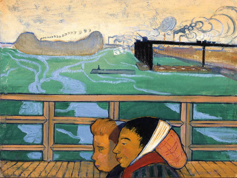 Clichy-Schäferinnen - Émile Bernard