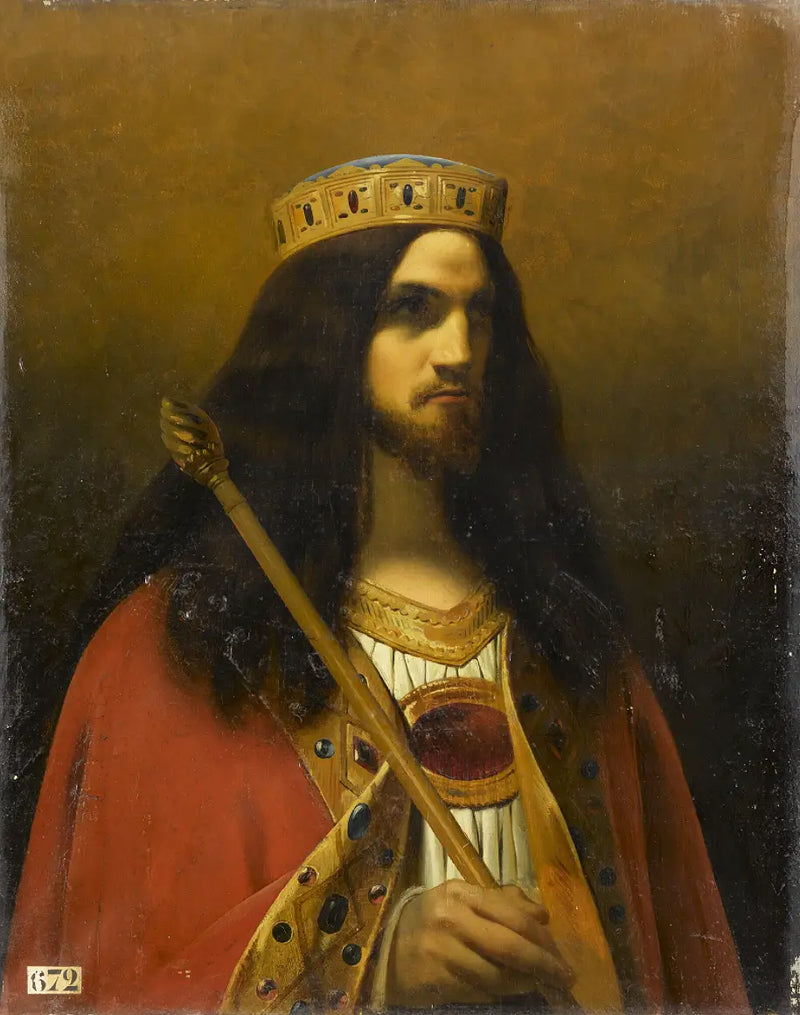 Childéric III, König der Franken - Émile Signol