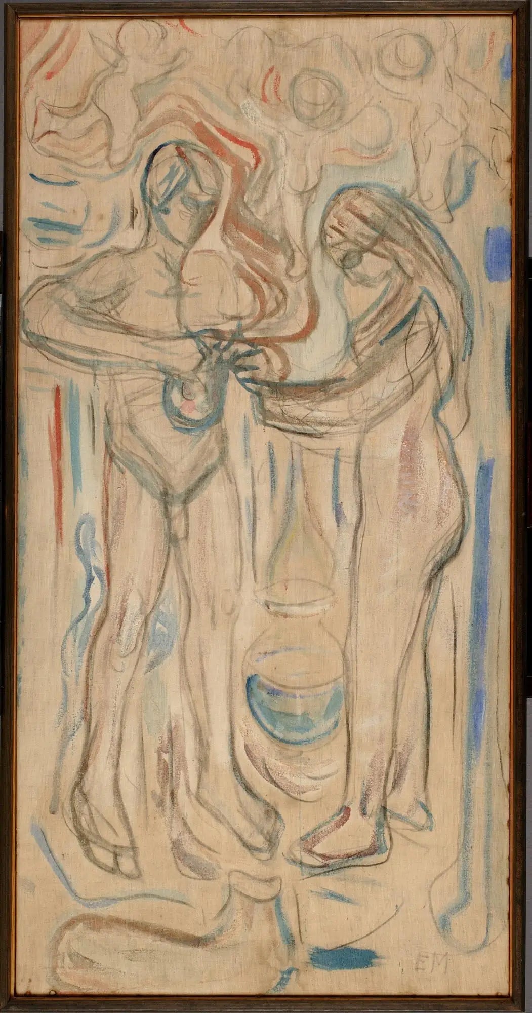 Chimie - Edvard Munch image 1 copie de tableau peinte à la main