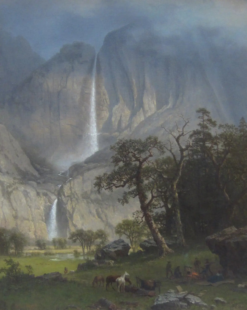 Cho-looke, der Fall des Yosemite - Albert Bierstadt