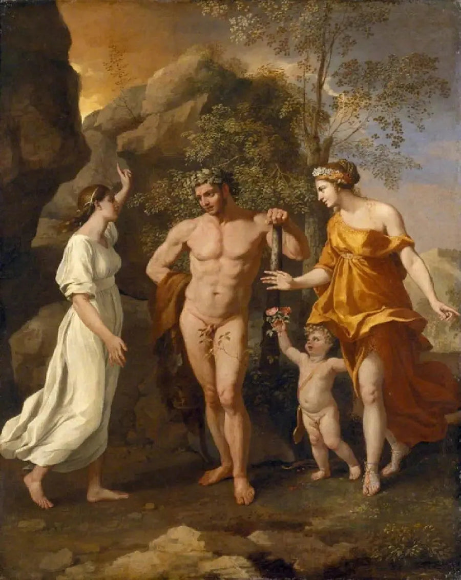 Wahl des Herkules - Nicolas Poussin