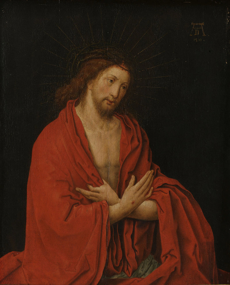 Christ avec couronne d'épines - Artiste inconnu du Rijksmuseum