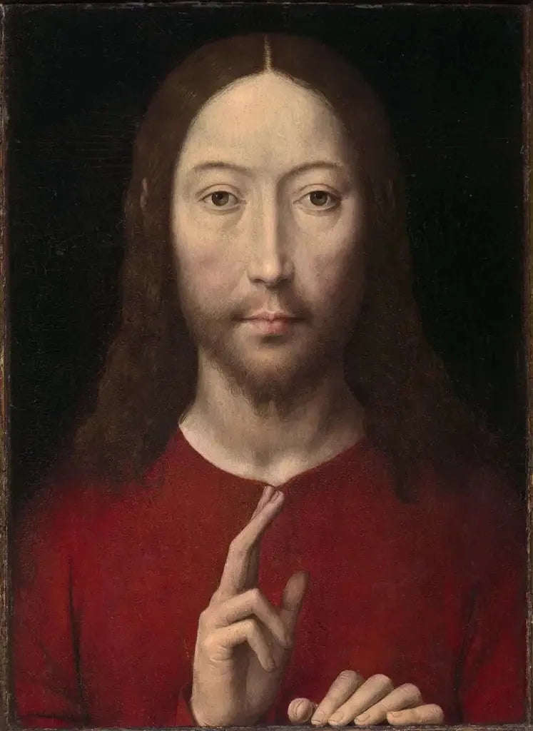Christus, der segnet - Hans Memling