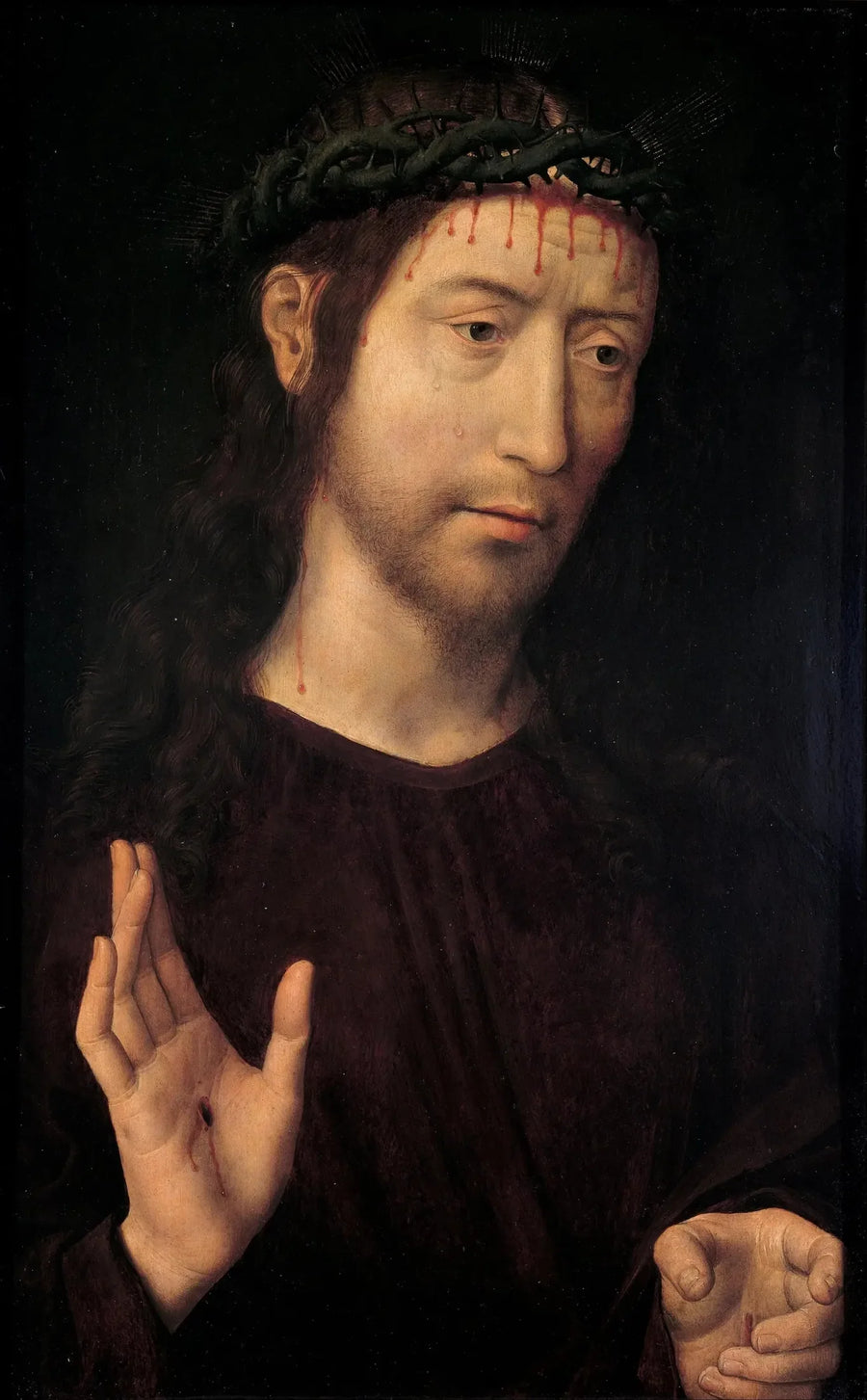 Christus, der segnet - Hans Memling