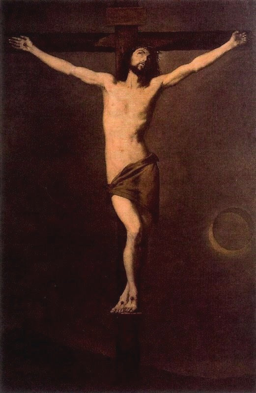 Christus am Kreuz - Jusepe de Ribera