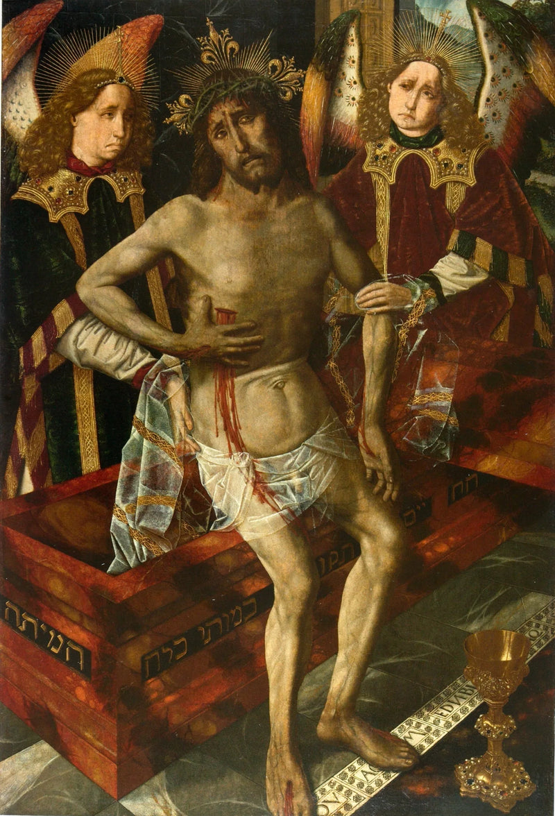 Christus der Barmherzigkeit - Bartolomé Bermejo