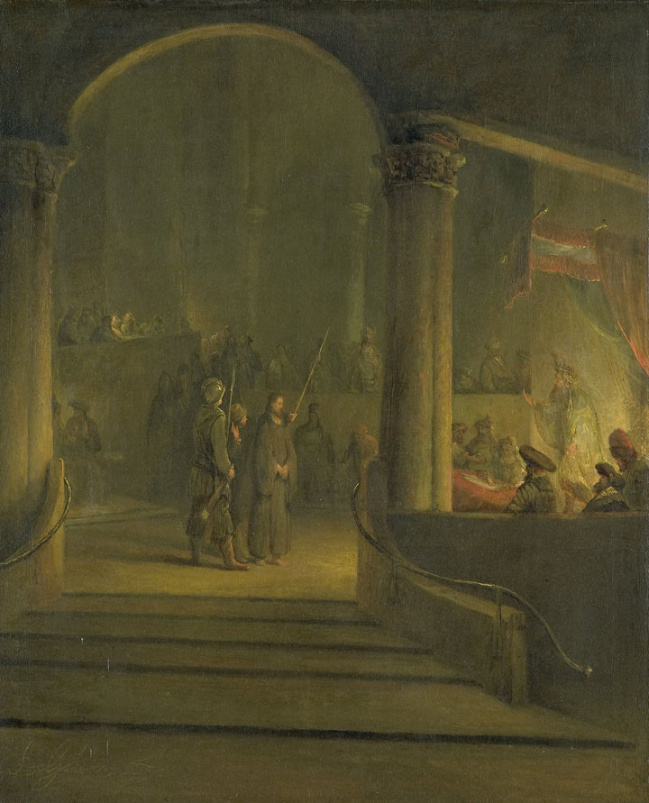 Le Christ devant Caïphe - Arent de Gelder