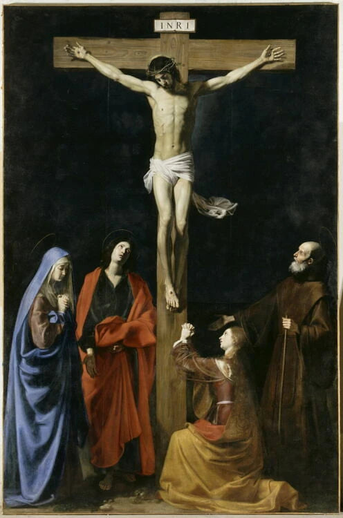 Le Christ en croix - Nicolas Tournier