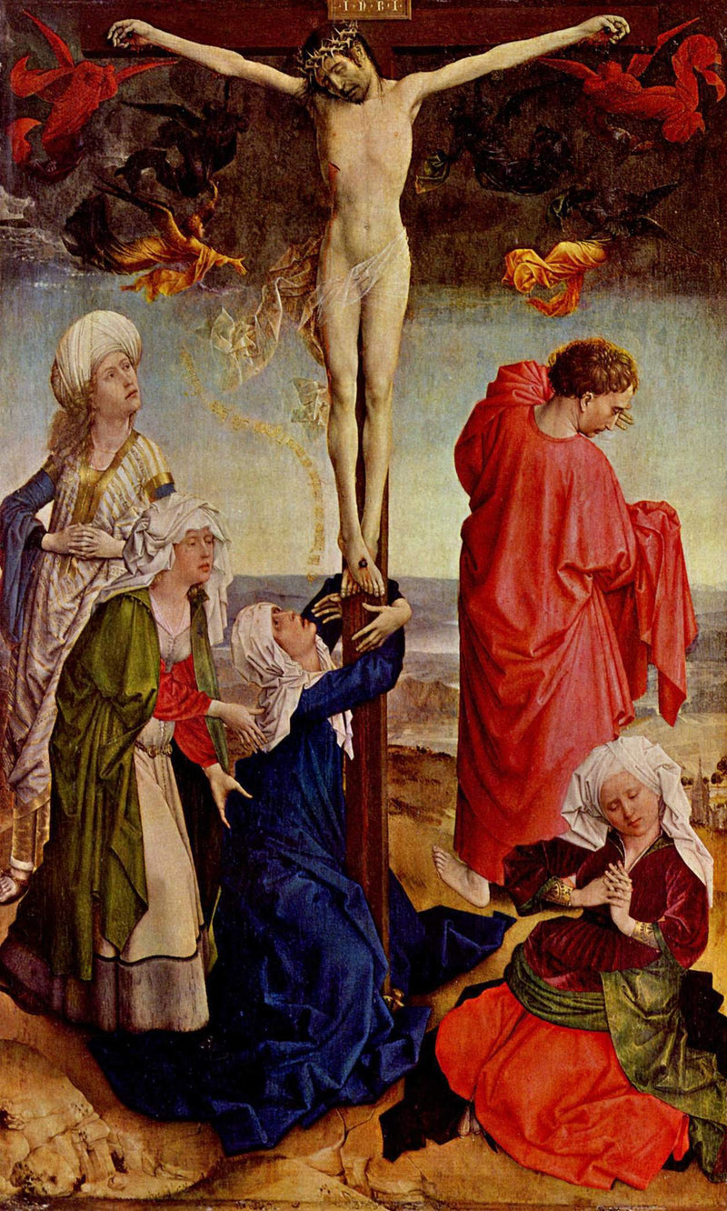 Christus am Kreuz - Robert Campin