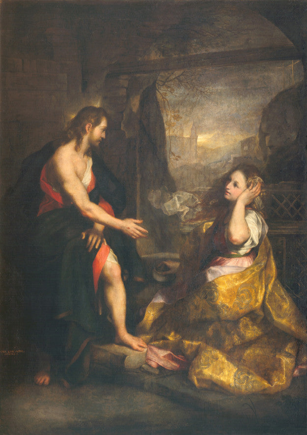Christus und die Magdalena - Federico Barroci