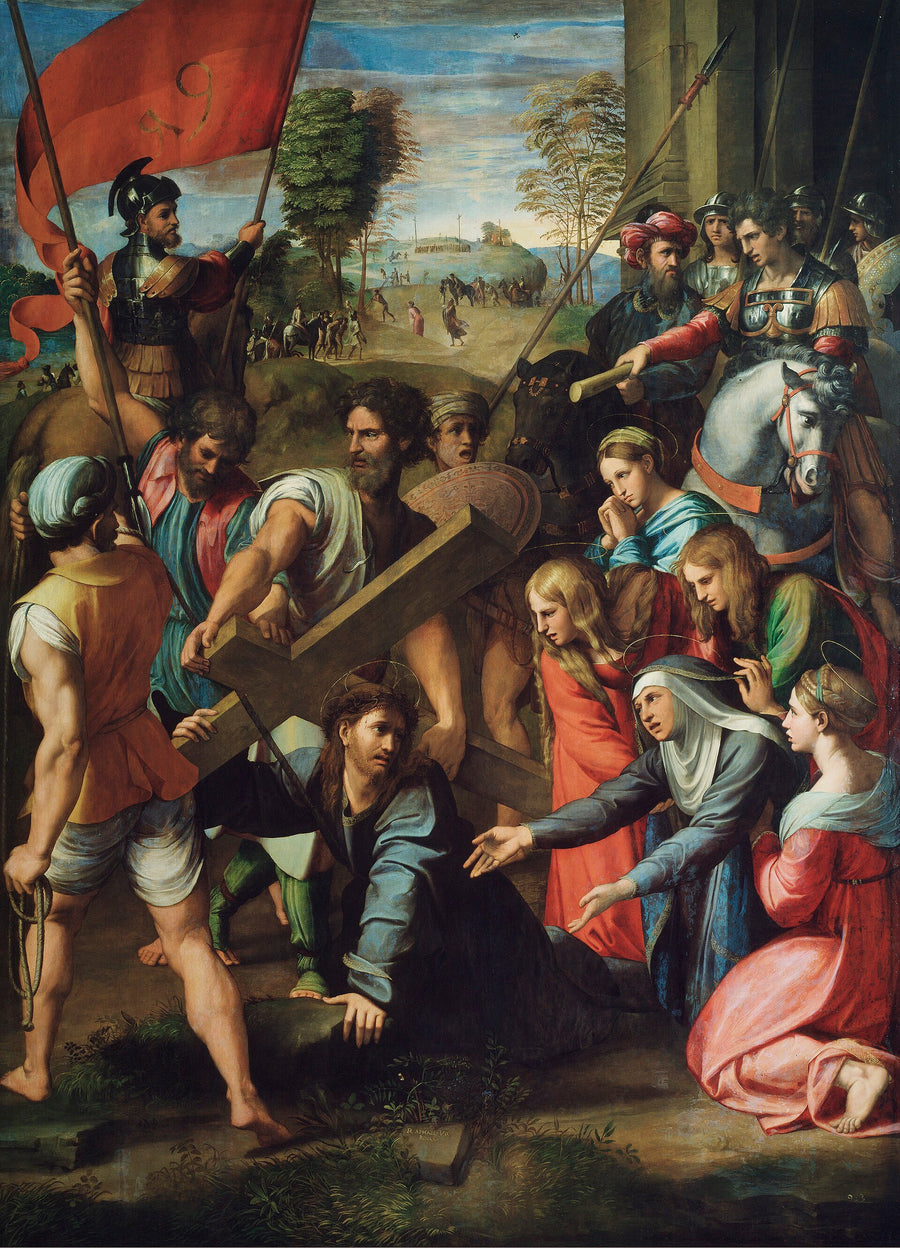 Le Christ tombant sur le chemin du Calvaire - Raphaël