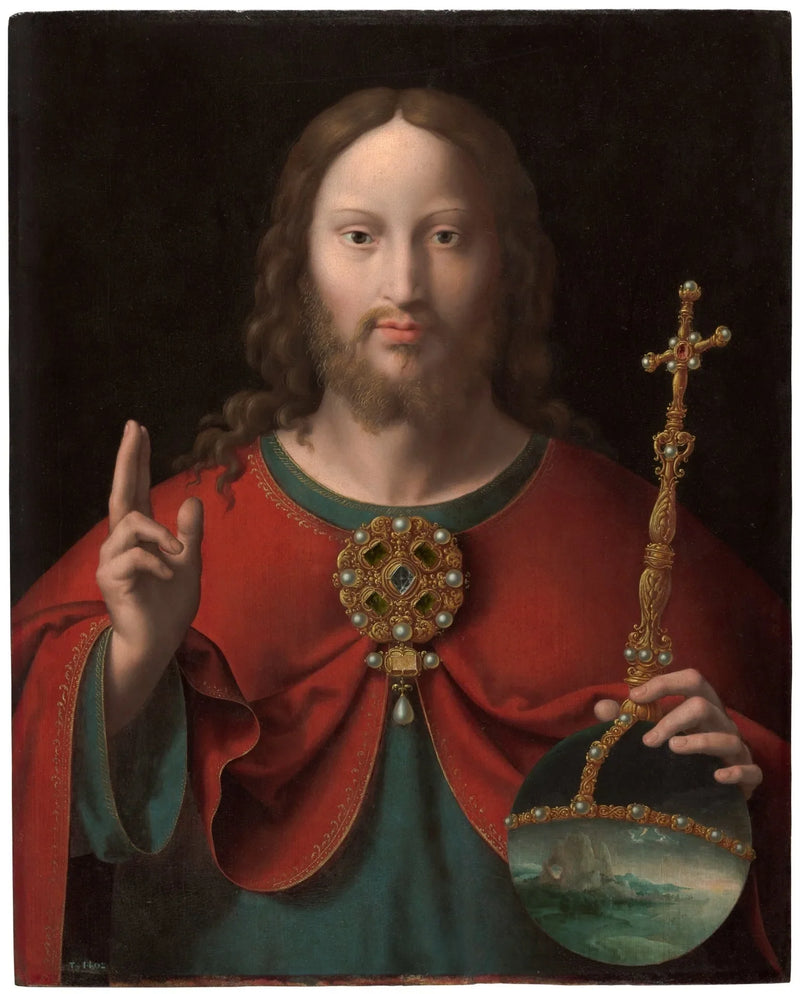 Christus der Erlöser - Joos van Cleve
