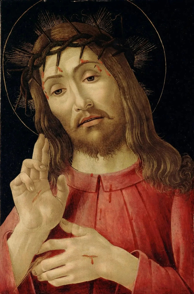 Der segnende Erlöser - Sandro Botticelli